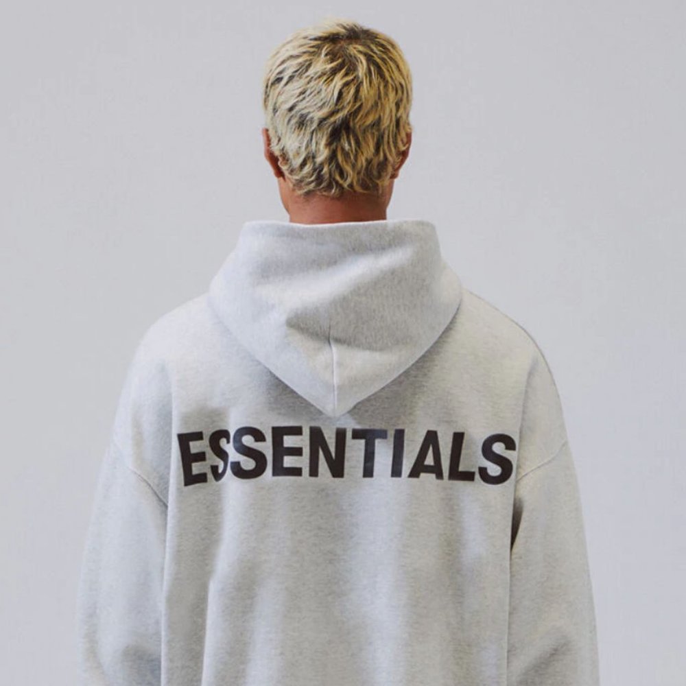 Essentials Pullover Hoodie in Grey | Fear of God